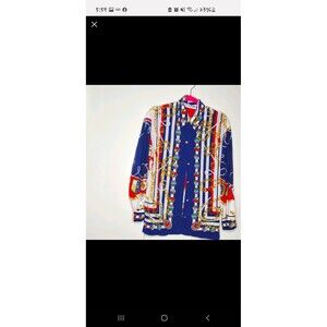 Versace Inspired Blouse